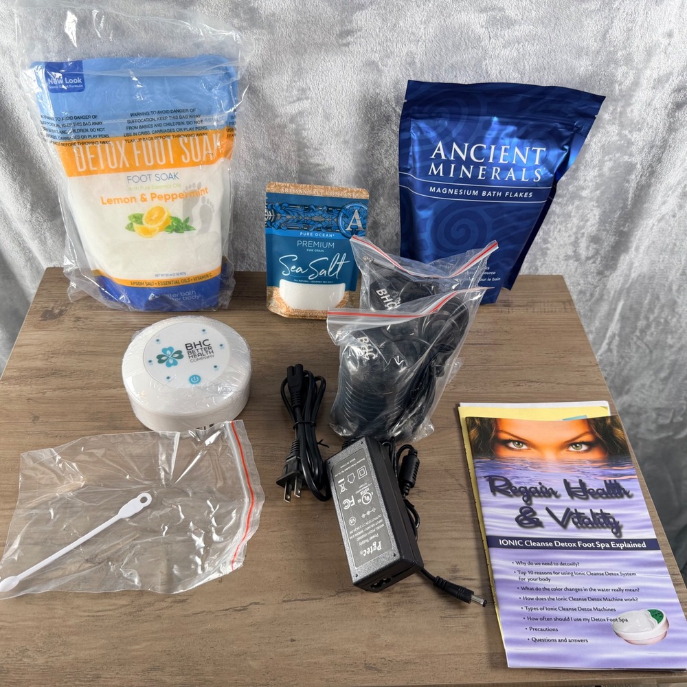 Better Health Company‎ Ionic Foot Bath Detox Machine for Home Use